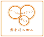 難削材の加工